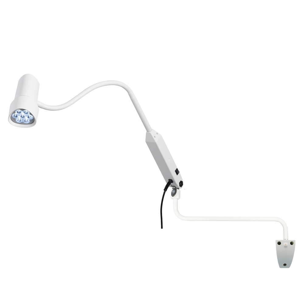 Halux Led N50-3 P Sx Exam Light, Gooseneck – Wall Extension Mount Hospital equipment exam light, gooseneck – wall extension mount.