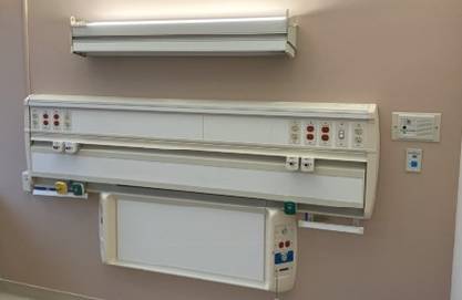 Refurbish-Existing-Headwalls for Hospital Equipment.