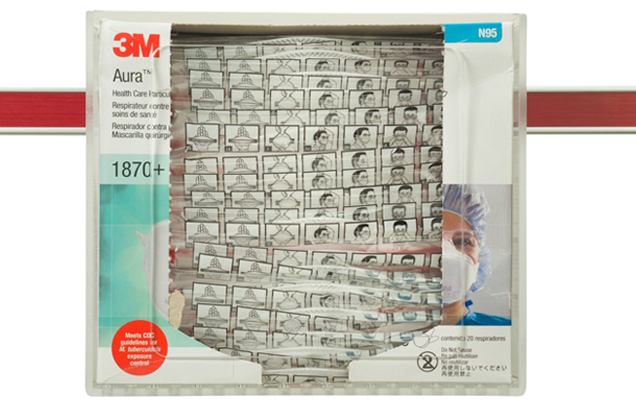 PH IC530-PM Mask-Dispenser Hospital equipment mask dispenser.