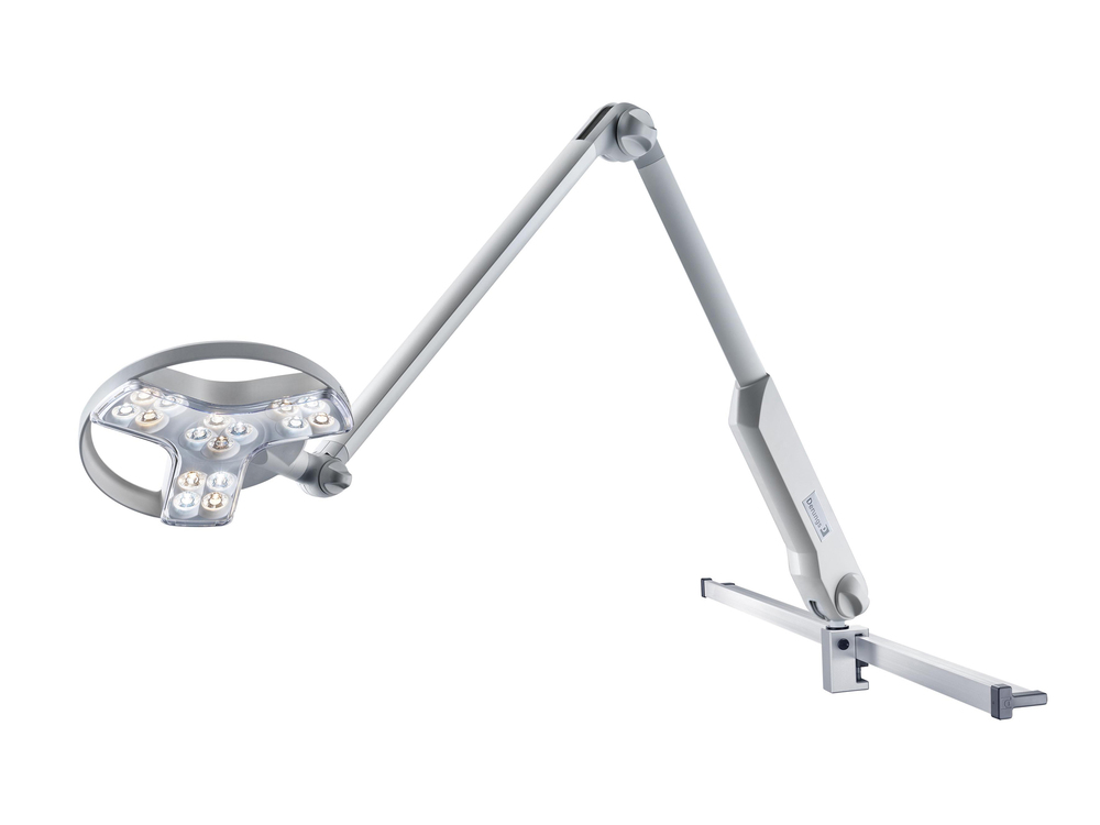 Visiano 20 Led Exam Light Double Arm – Rail Mount Hospital equipment led exam light double arm – rail mount.