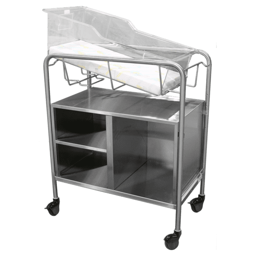 Bassinet_NB-SSxOC_Stainless-Steel-with-Open-Cabinet Bassinet_NB-SSxOC_Stainless-Steel-with-Open-Cabinet