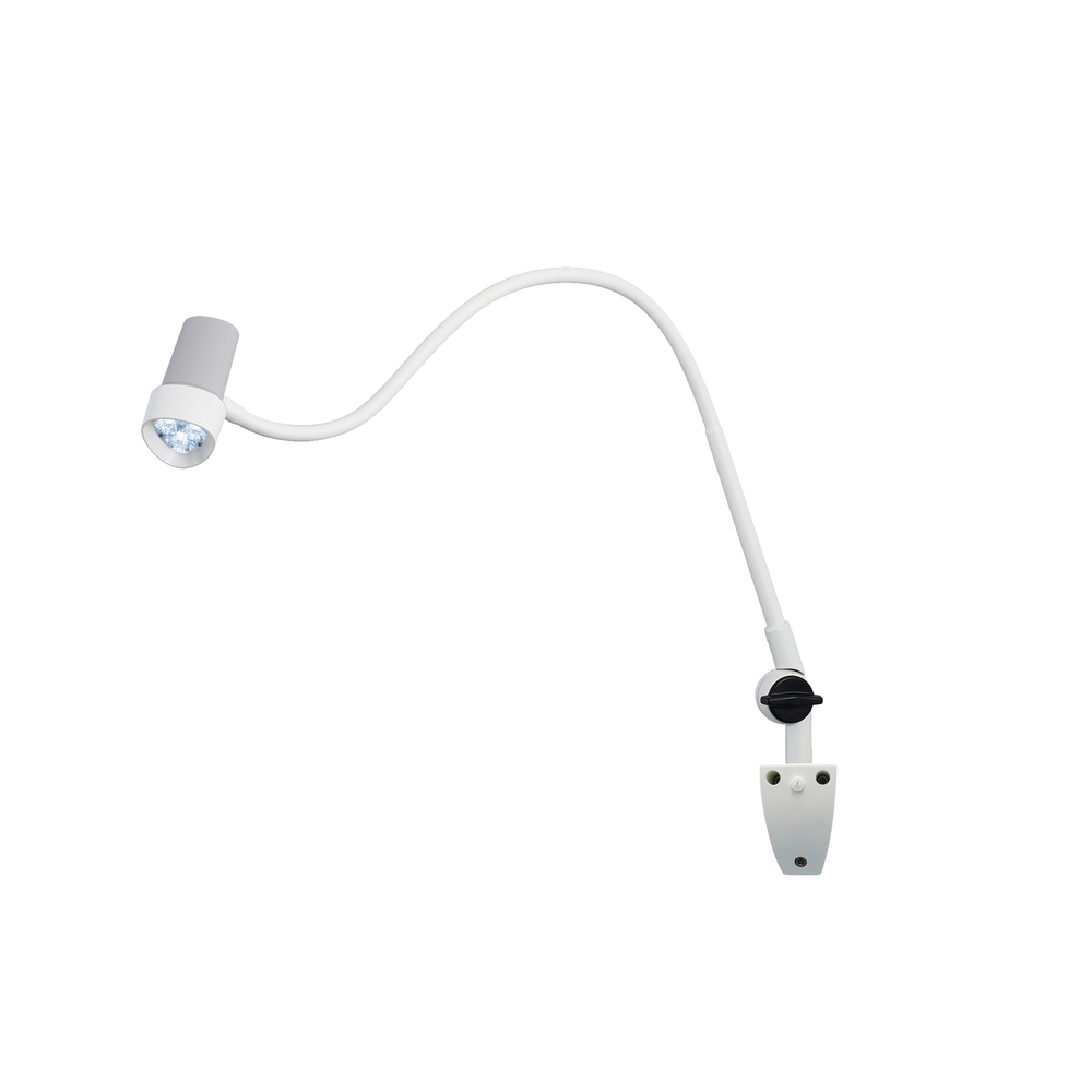 Halux Exam Light Gooseneck, Base Joint, Dimmable, Side Mount, Wall Mount Hospital equipment exam light gooseneck, base joint, dimmable, side mount, wall mount.
