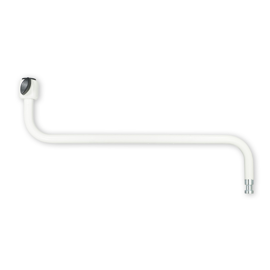 Arm, Ext, Metal, White, 16mm, Hospital equipment Arm, Ext, Metal, White