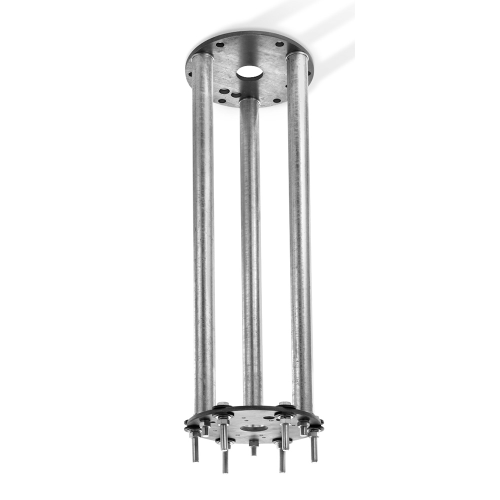 Intermediate Ceiling Adapter Hospital equipment ceiling adapter