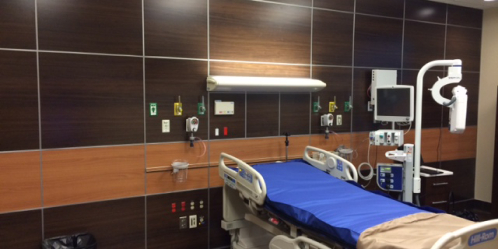 Sample of Headwall Setup in Hospital