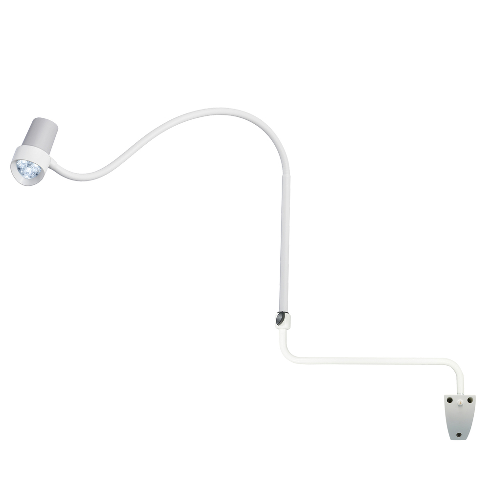 Halux Exam Light Gooseneck, Dimmable, Side Mount, Wall Mount, Ext Arm Hospital equipment Halux Exam Light Gooseneck, Dimmable, Side Mount, Wall Mount, Ext Arm.