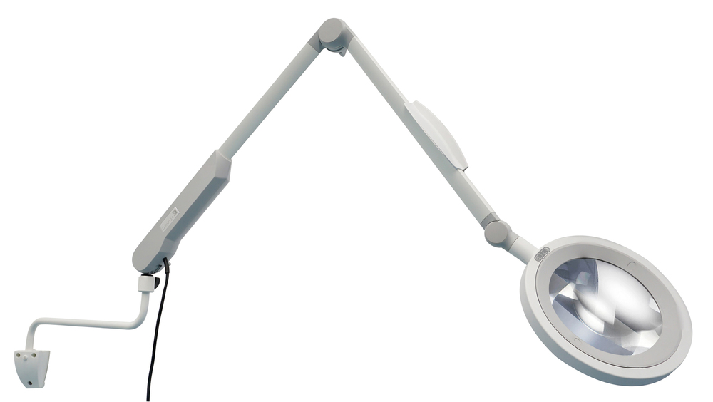 Opticlux Led Magnifier Woods – Wall Ext Mount Hospital equipment opticlux led magnifier woods – wall ext mount.